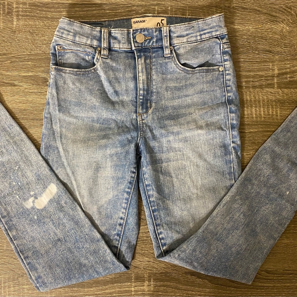 High Waisted Garage Jeans